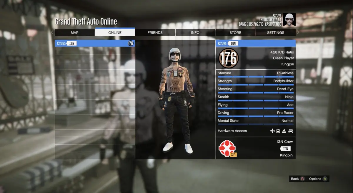 Modded Fast Run Account | 727 Million in total | Modded Cars | Level 176 | Max Stats