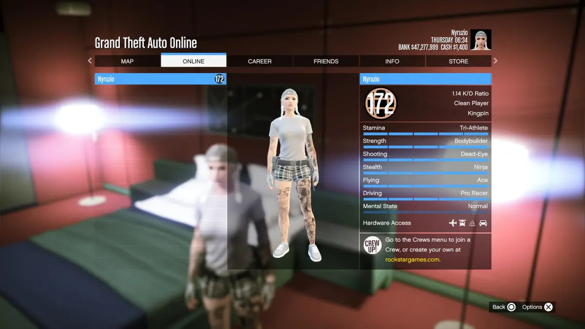 Ps5 female fast run tryhard or starter acct!