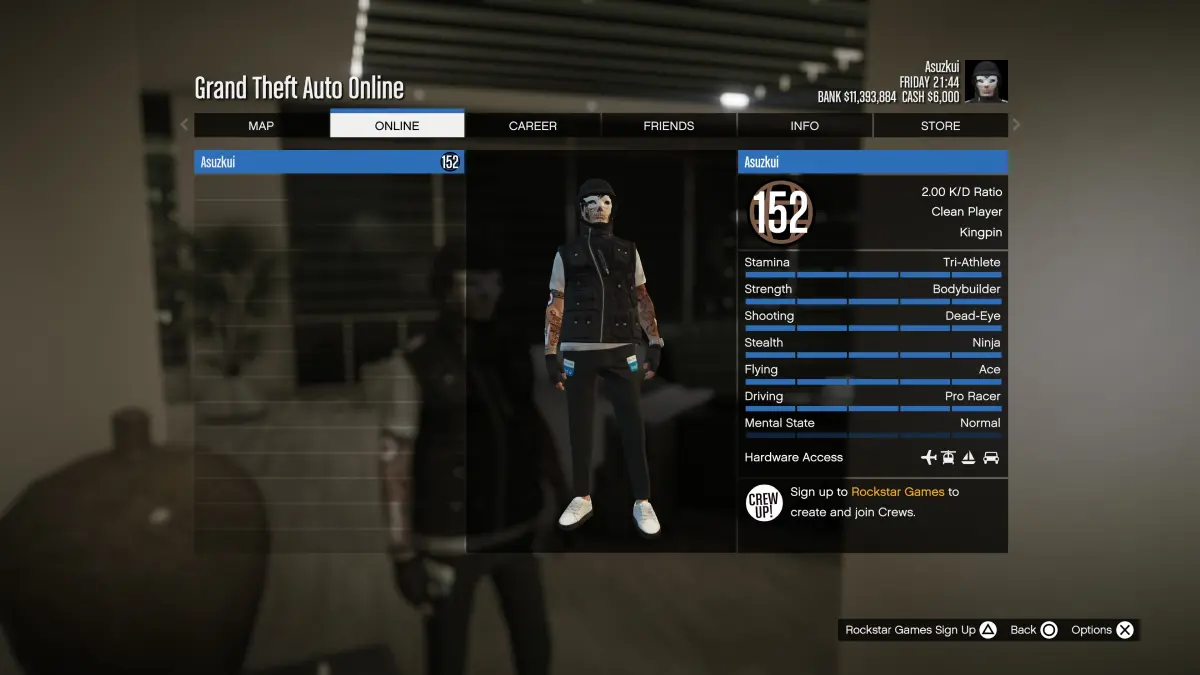 PS5 Male Account