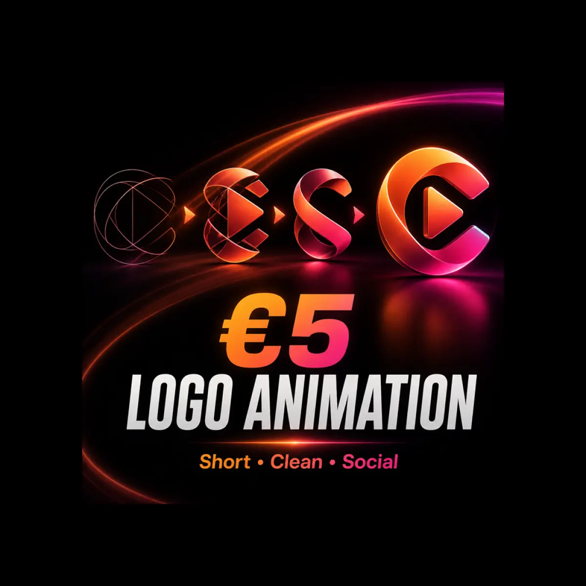 I Will Animate Your Logo for Social Media