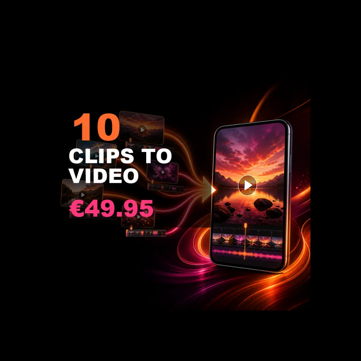 I Will Edit 10 Video Clips Into an Event or Product Highlight