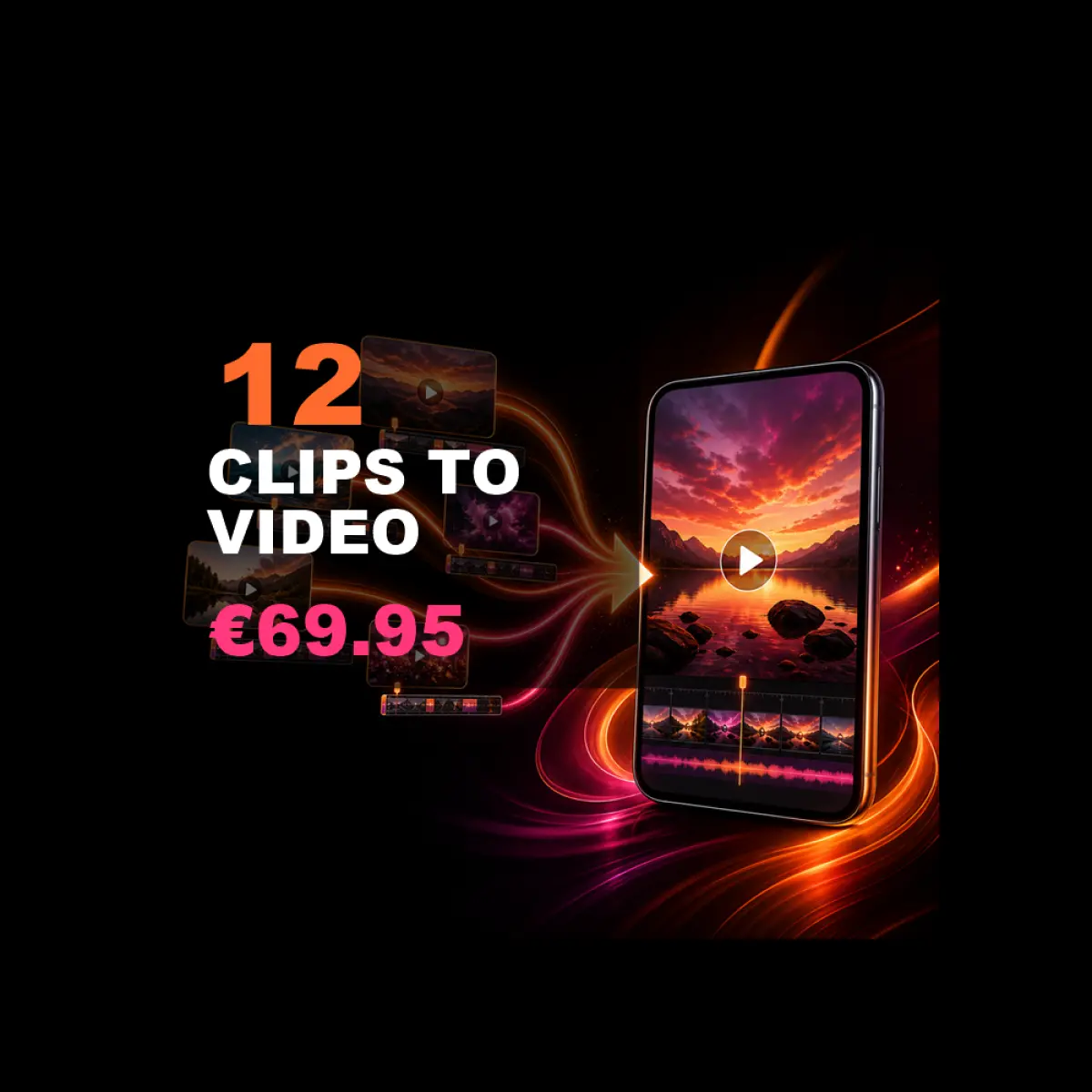 I Will Edit 12 Video Clips Into a Premium Highlight Video
