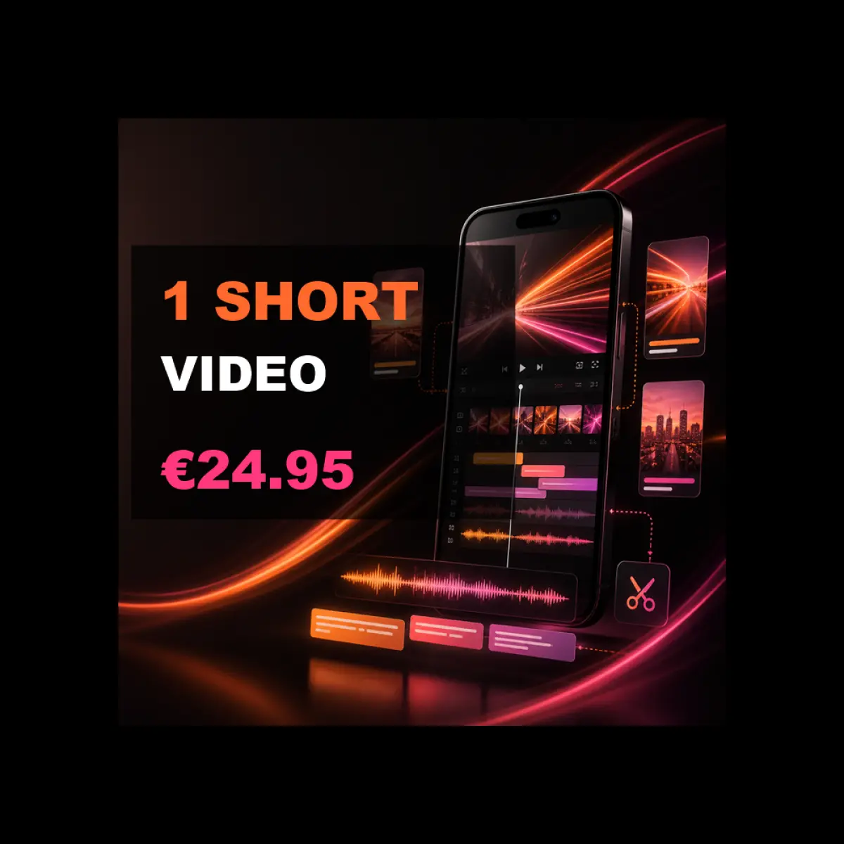 I Will Edit One Reel, TikTok or YouTube Short